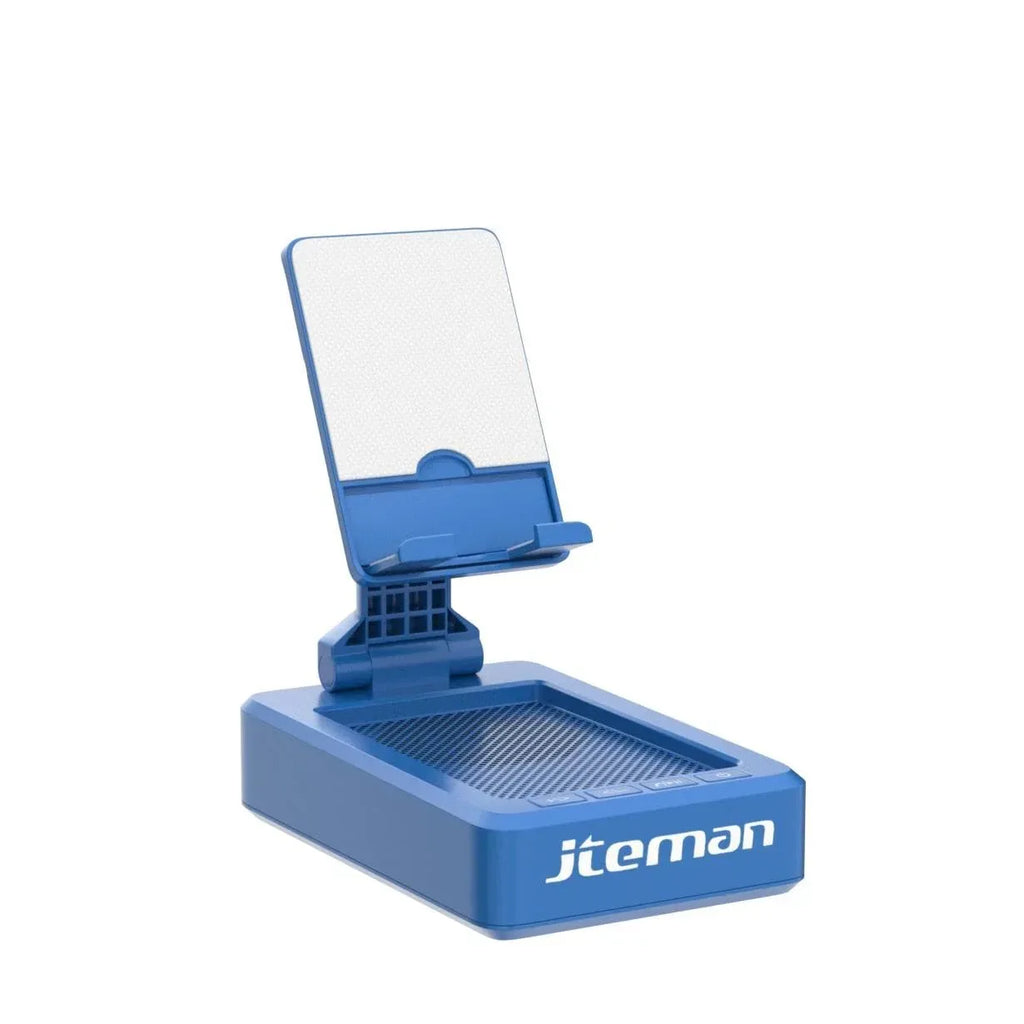Cell Phone Stand with Wireless Bluetooth Speaker and Anti-Slip Base HD Surround Sound Perfect for Home and Outdoors with Bluetooth Speaker for Desk Compatible with iPhone/ipad/Samsung Galaxy - Unique Gift Market