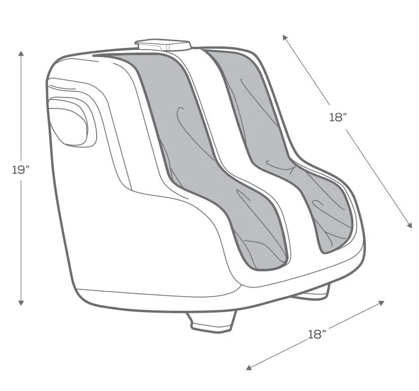Human Touch Reflex Sol Plus Foot & Calf Massager - Unique Gift Market
