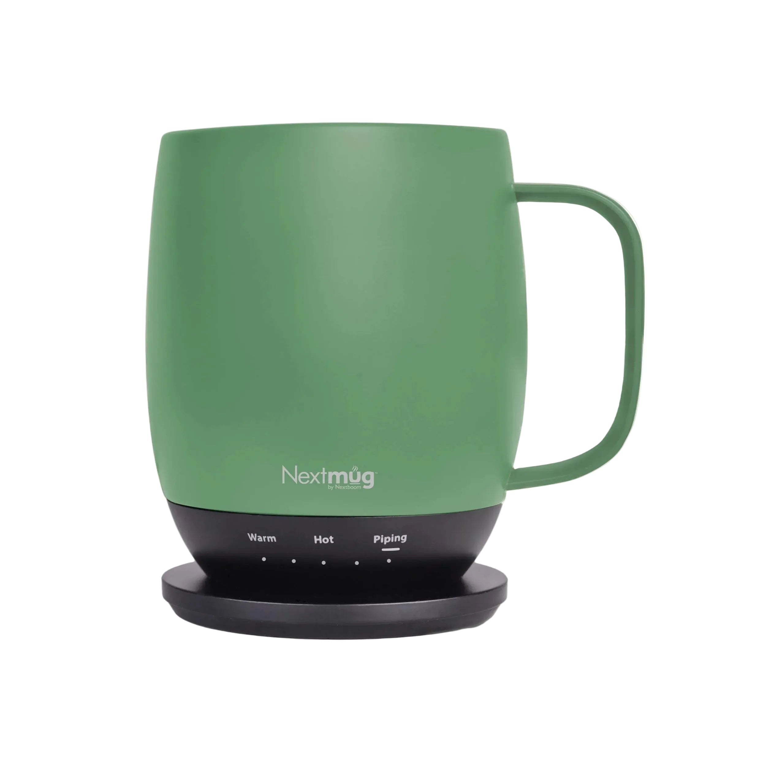 Nextmug - Temperature-Controlled, Self-Heating Coffee Mug (Black - 14 oz.) - Unique Gift Market