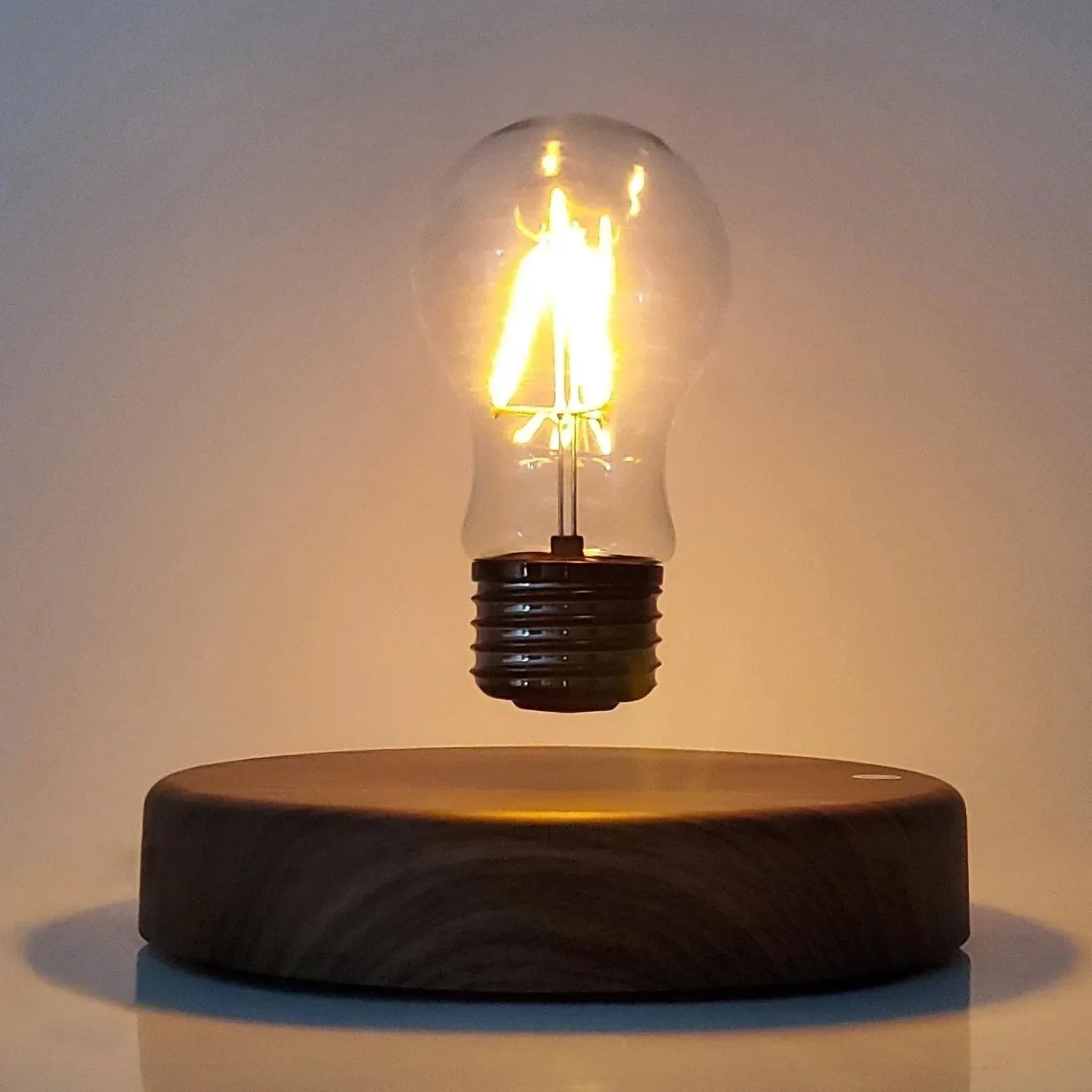 Levitating Bulb Lamp Magnetic Floating LED Light Desk Lamp Table lamp Night Light, 360 Degree Automatic Rotating Light for Unique Gifts Room Home Office Decor - Unique Gift Market