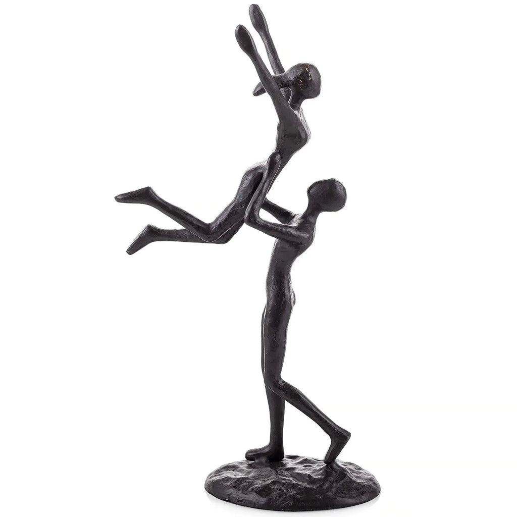 Sziqiqi Anniversary Wedding Gifts for Couple: 6th Anniversary Iron Gifts for Him Her Women Couples - 6 Year Wedding Gift for Christmas Valentines Birthday - Couple Dancing Figurines - Unique Gift Market