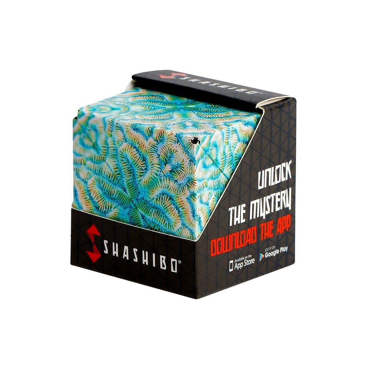 Shashibo Shape Shifting Box - Award-Winning STEM Fidget Toy with Ultra Strong Magnets - Puzzle Cube Transforms Into 100+ Shapes, Perfect Sensory Gift for Kids, Teens, and Adults (Wings) - Unique Gift Market