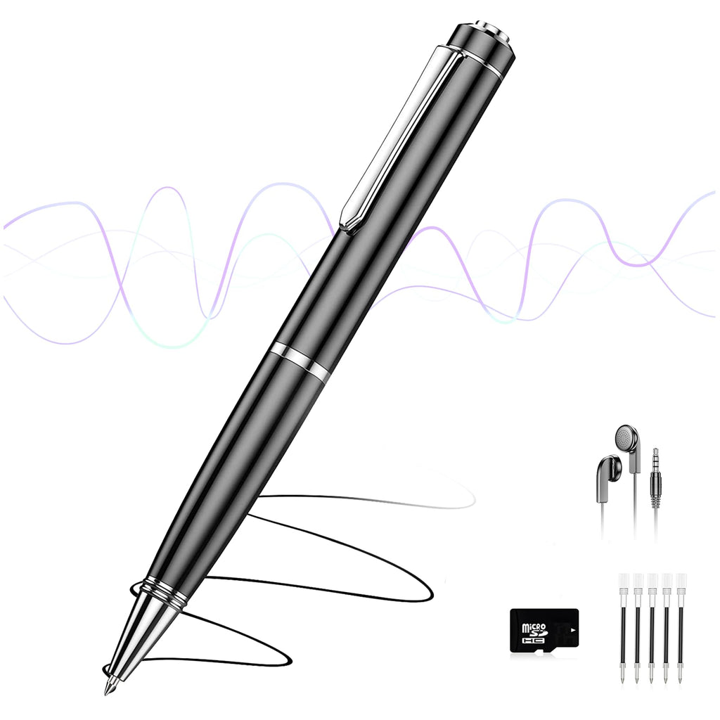 72GB Digital Voice Recorder, Audio Recorder with 25H Battery Life, Playback & Voice Activation Recording Device, Voice Activated Recorder with AI Noise Reduction for Lectures/Meetings/Interviews