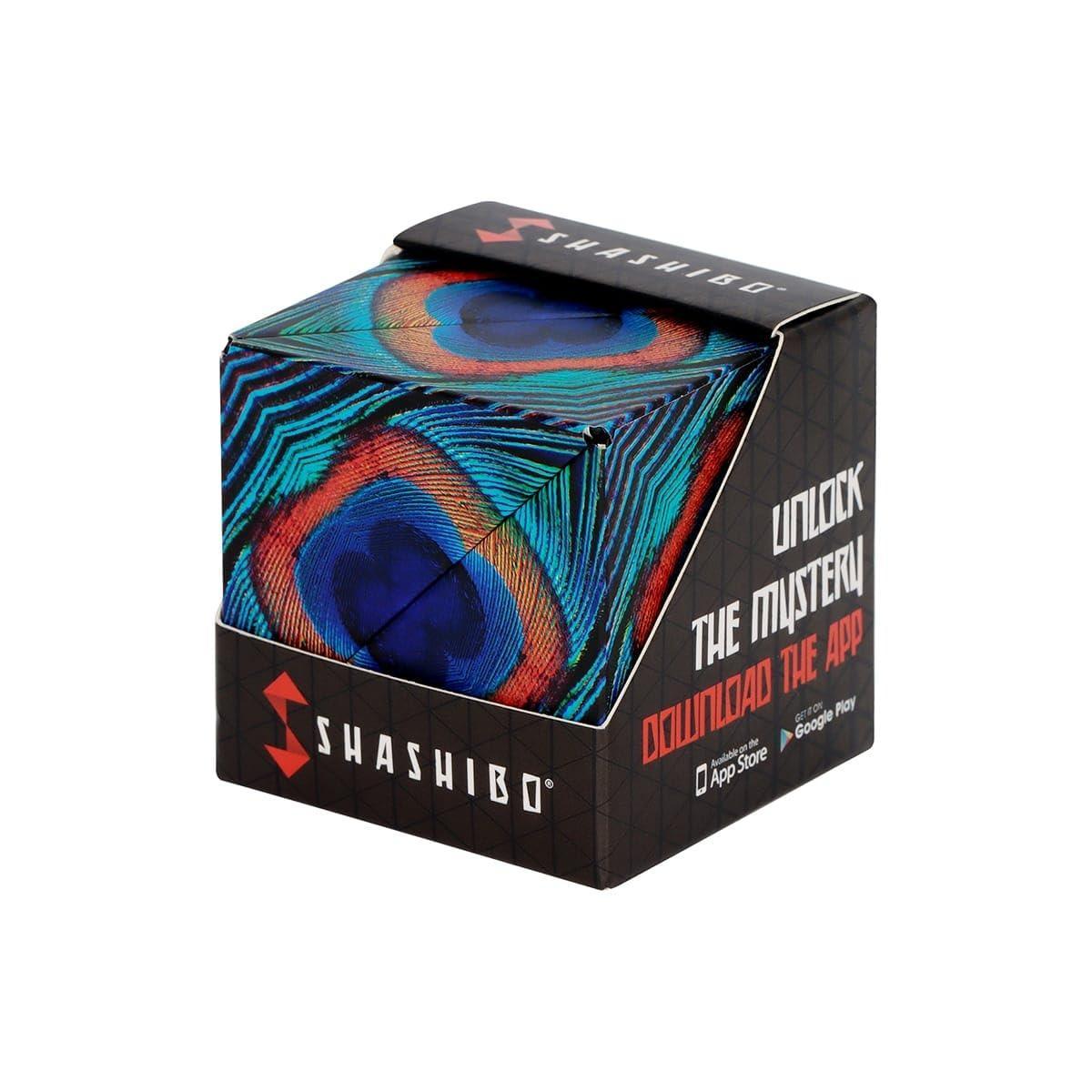 Shashibo Shape Shifting Box - Award-Winning STEM Fidget Toy with Ultra Strong Magnets - Puzzle Cube Transforms Into 100+ Shapes, Perfect Sensory Gift for Kids, Teens, and Adults (Wings) - Unique Gift Market