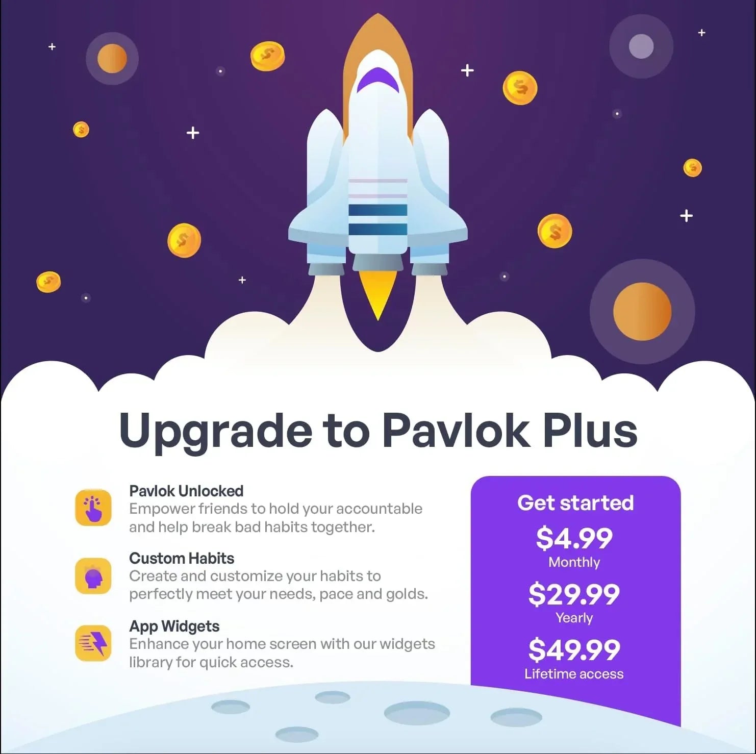 Pavlok Shock Clock 3 | Smart Alarm for Heavy Sleepers & Habit Breakers | Vibration, Beep & Safe Zap Wake Up | App-Controlled | Waterproof & Sweatproof | Silent Alarm for Couples | 1-Year Warranty - Unique Gift Market