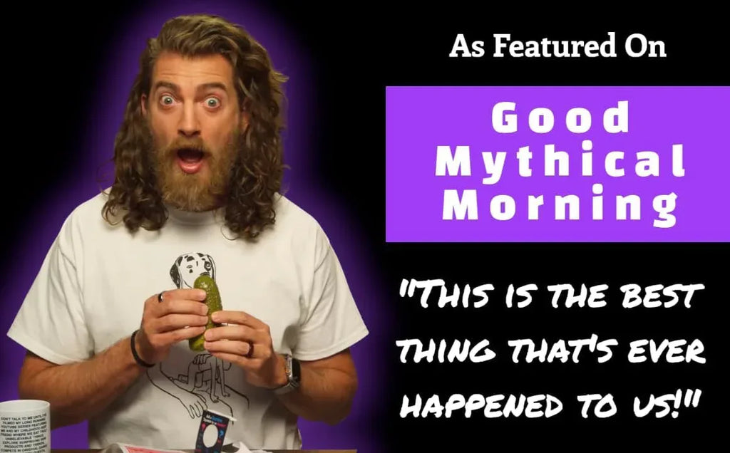 Mystic Pickle - Magic Fortune Teller with +100 Witty Responses - Unveiling The Briny Secrets of The Universe - Endless Entertainment with Friends, Family, Classroom Students - Best Novelty Gag Gift! - Unique Gift Market