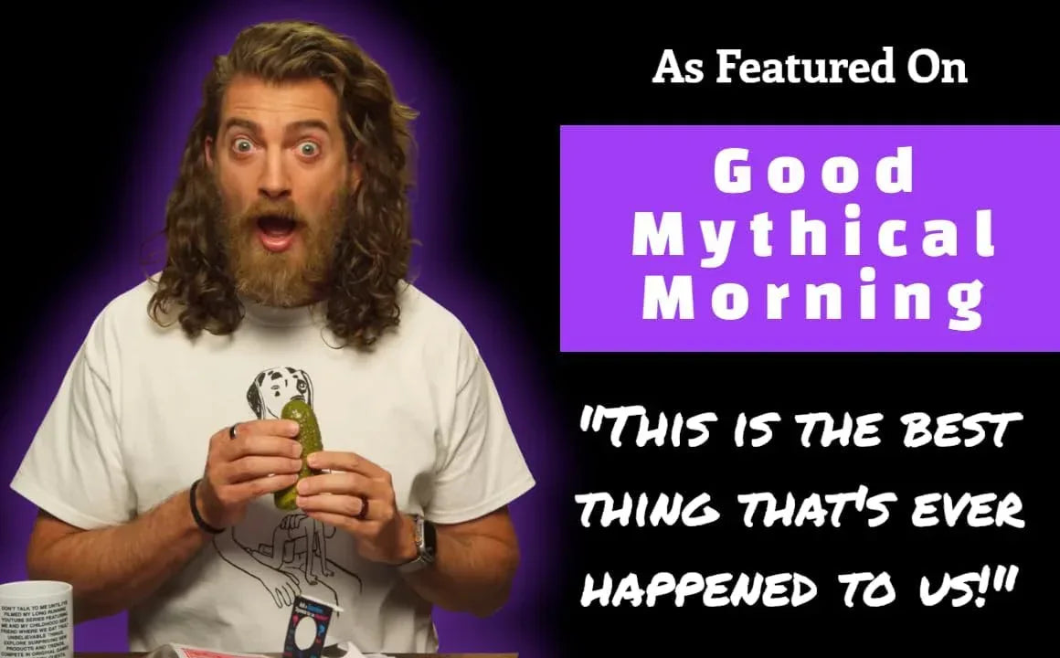 Mystic Pickle - Magic Fortune Teller with +100 Witty Responses - Unveiling The Briny Secrets of The Universe - Endless Entertainment with Friends, Family, Classroom Students - Best Novelty Gag Gift! - Unique Gift Market