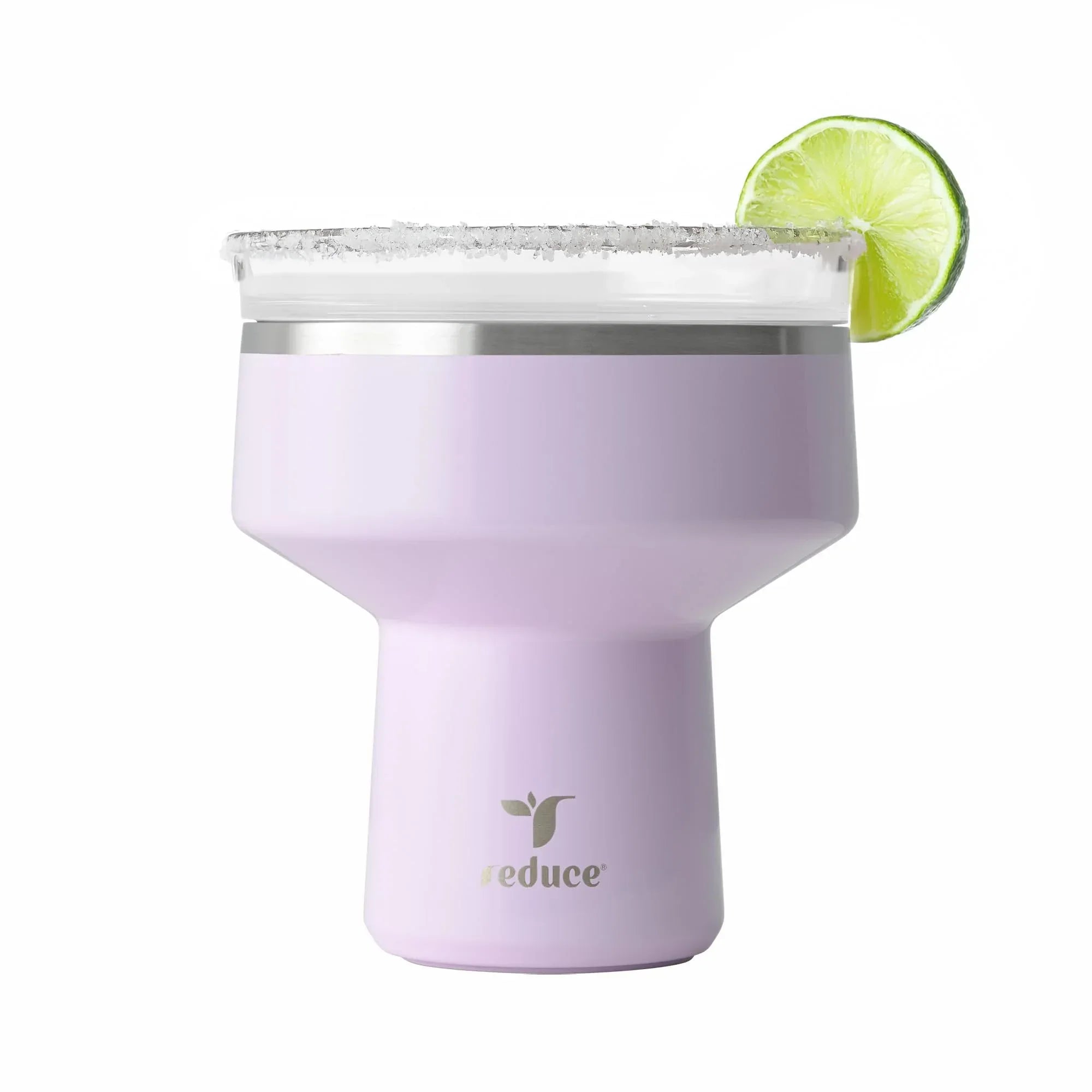 REDUCE Saltini 16 oz Cocktail Tumbler - Insulated Margarita Tumbler with Lid - Keeps Drinks Cold for 10 Hours - 360 Sippable Martini Glass Alternative - Shatterproof, Perfect for Parties - Sea Glass - Unique Gift Market