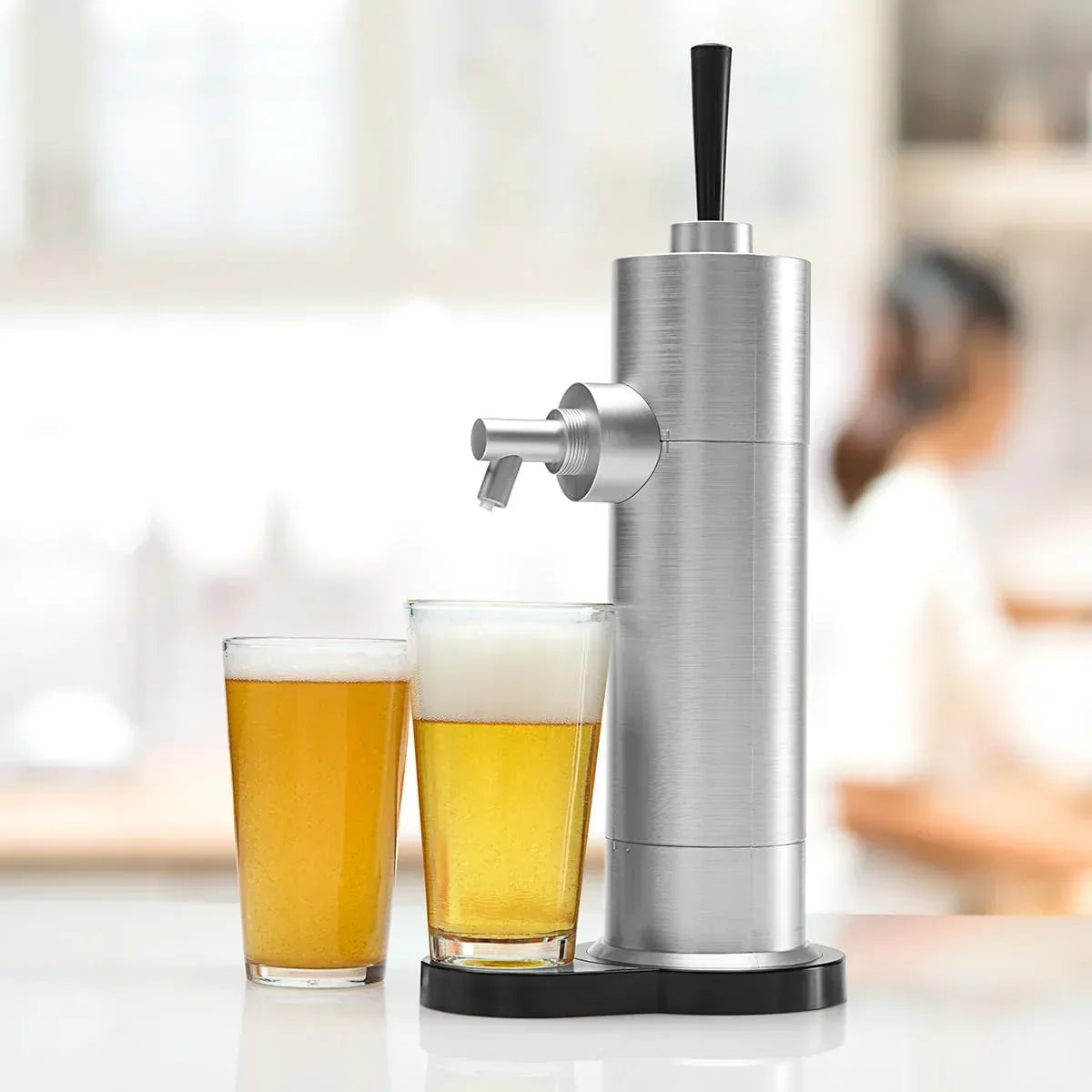 Canned Beer Draft System by Sharper Image - Unique Gift Market