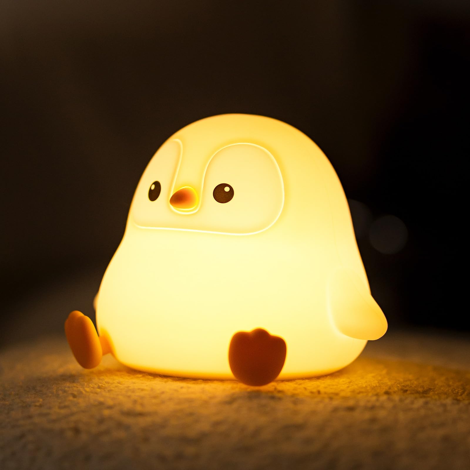 Axolotl Night Light for Kids, Cute Axolotl Lamp Silicone Baby Nursery Night Lamp, Dimmable Squishy Touch Bedside Lamps, Adorable Rechargeable Animal Lamps Gifts Kawaii Room Decor for Kids Girls Boys