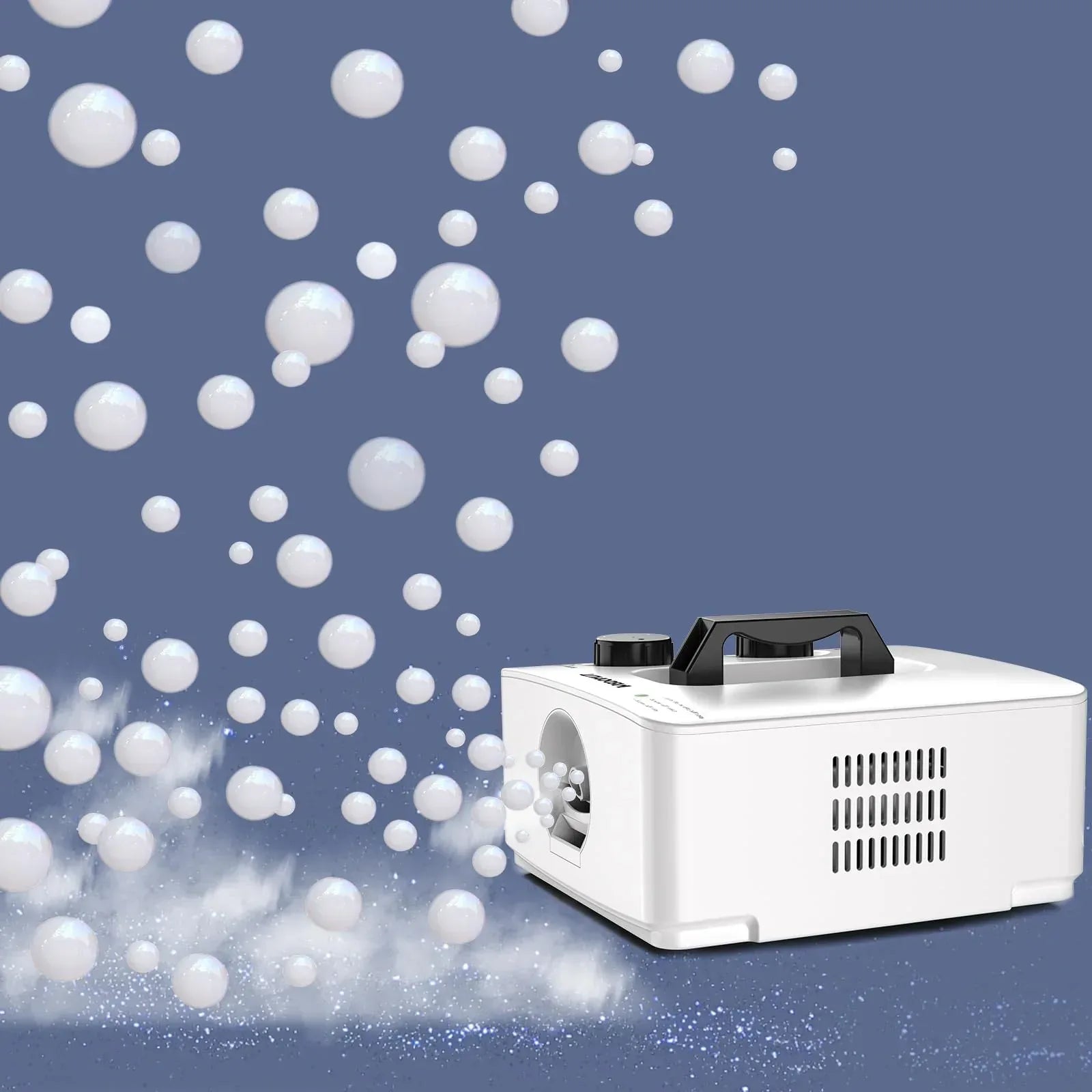 Fog Bubble Machine, 2 in 1 Smoke Bubble Maker, 400W No-Spill Smoke Bubble Blower, Make Colorful Bubbles | White Fog Bubbles for Indoor Outdoor Birthday Halloween Party - Unique Gift Market