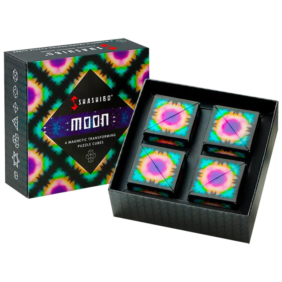 Shashibo Shape Shifting Box - Award-Winning STEM Fidget Toy with Ultra Strong Magnets - Puzzle Cube Transforms Into 100+ Shapes, Perfect Sensory Gift for Kids, Teens, and Adults (Wings) - Unique Gift Market
