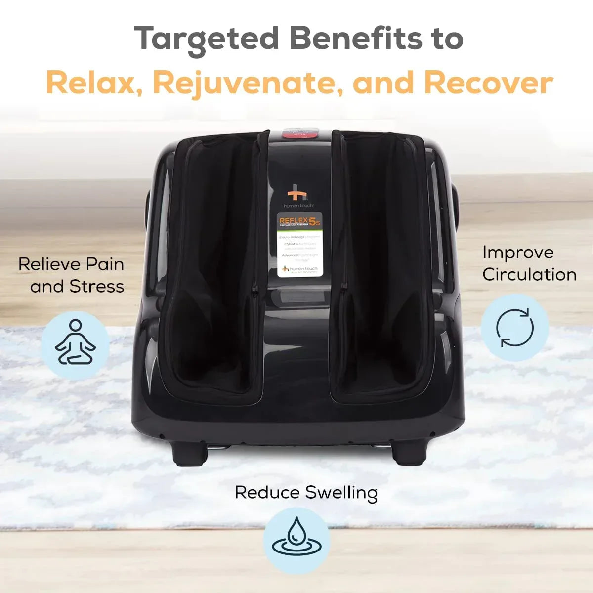 Human Touch Reflex Sol Plus Foot & Calf Massager - Unique Gift Market