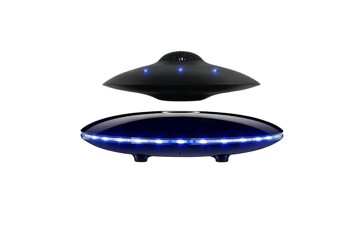Magnetic Levitating Bluetooth Speaker, Levitating UFO Speakers with LED Lights, 360 Degree Rotation,Wireless Floating Speakers for Home Office Decor Cool Tech Gadgets,Creative Gifts