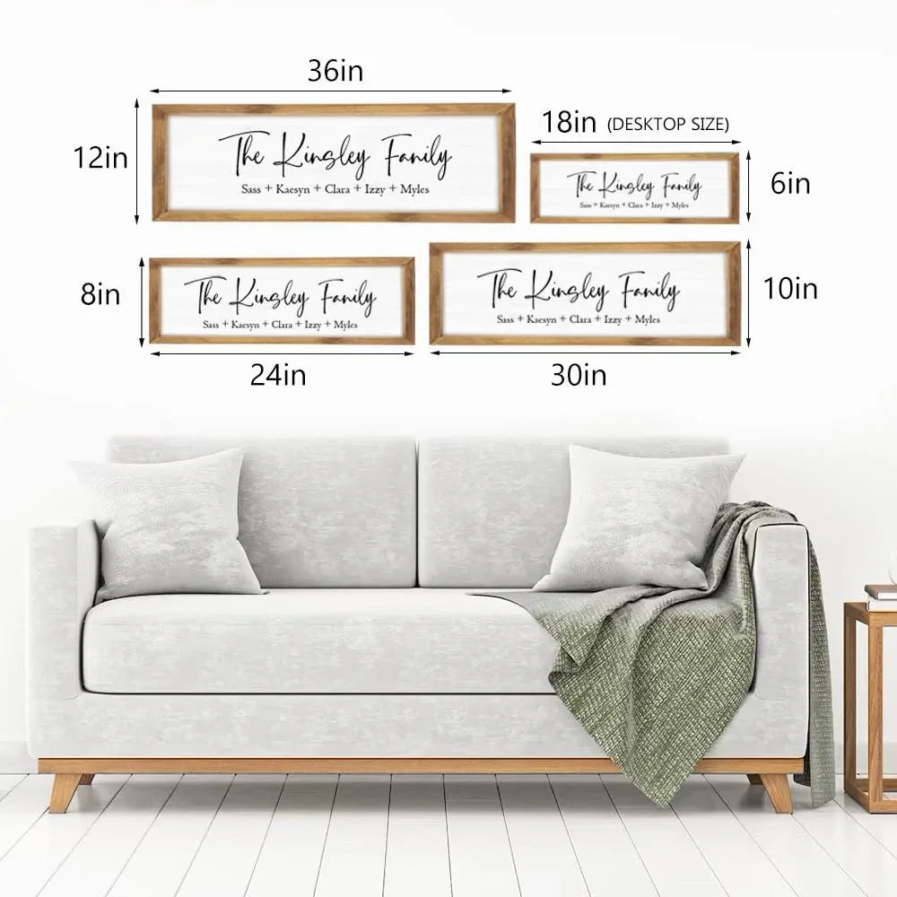 Wedding Gifts for Couples 2026, Custom Wood Wedding Sign for Newlywed, Bridal Shower Gift, Engagement Gift, Personalized Framed Last Name Sign with Established Date for Home - Unique Gift Market