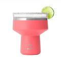 REDUCE Saltini 16 oz Cocktail Tumbler - Insulated Margarita Tumbler with Lid - Keeps Drinks Cold for 10 Hours - 360 Sippable Martini Glass Alternative - Shatterproof, Perfect for Parties - Sea Glass - Unique Gift Market