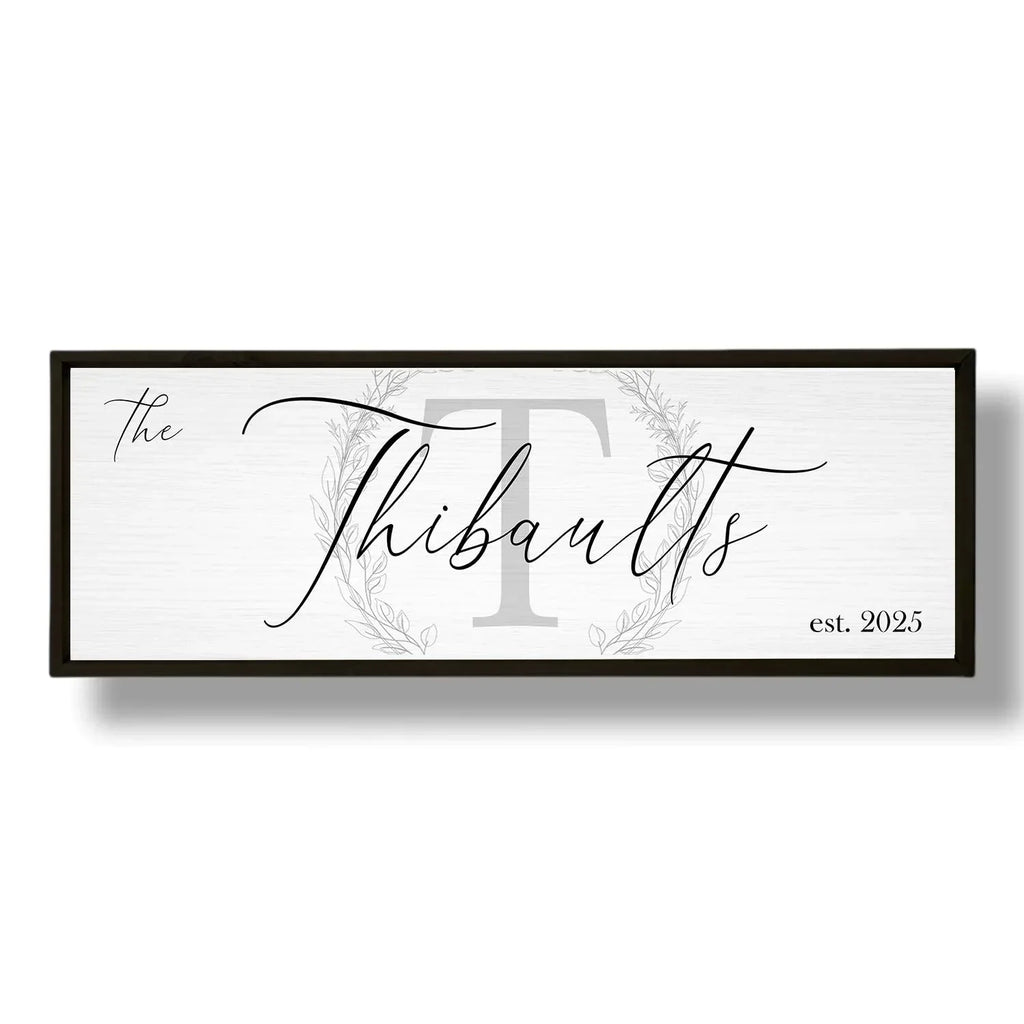 Wedding Gifts for Couples 2026, Custom Wood Wedding Sign for Newlywed, Bridal Shower Gift, Engagement Gift, Personalized Framed Last Name Sign with Established Date for Home - Unique Gift Market