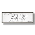 Wedding Gifts for Couples 2026, Custom Wood Wedding Sign for Newlywed, Bridal Shower Gift, Engagement Gift, Personalized Framed Last Name Sign with Established Date for Home - Unique Gift Market