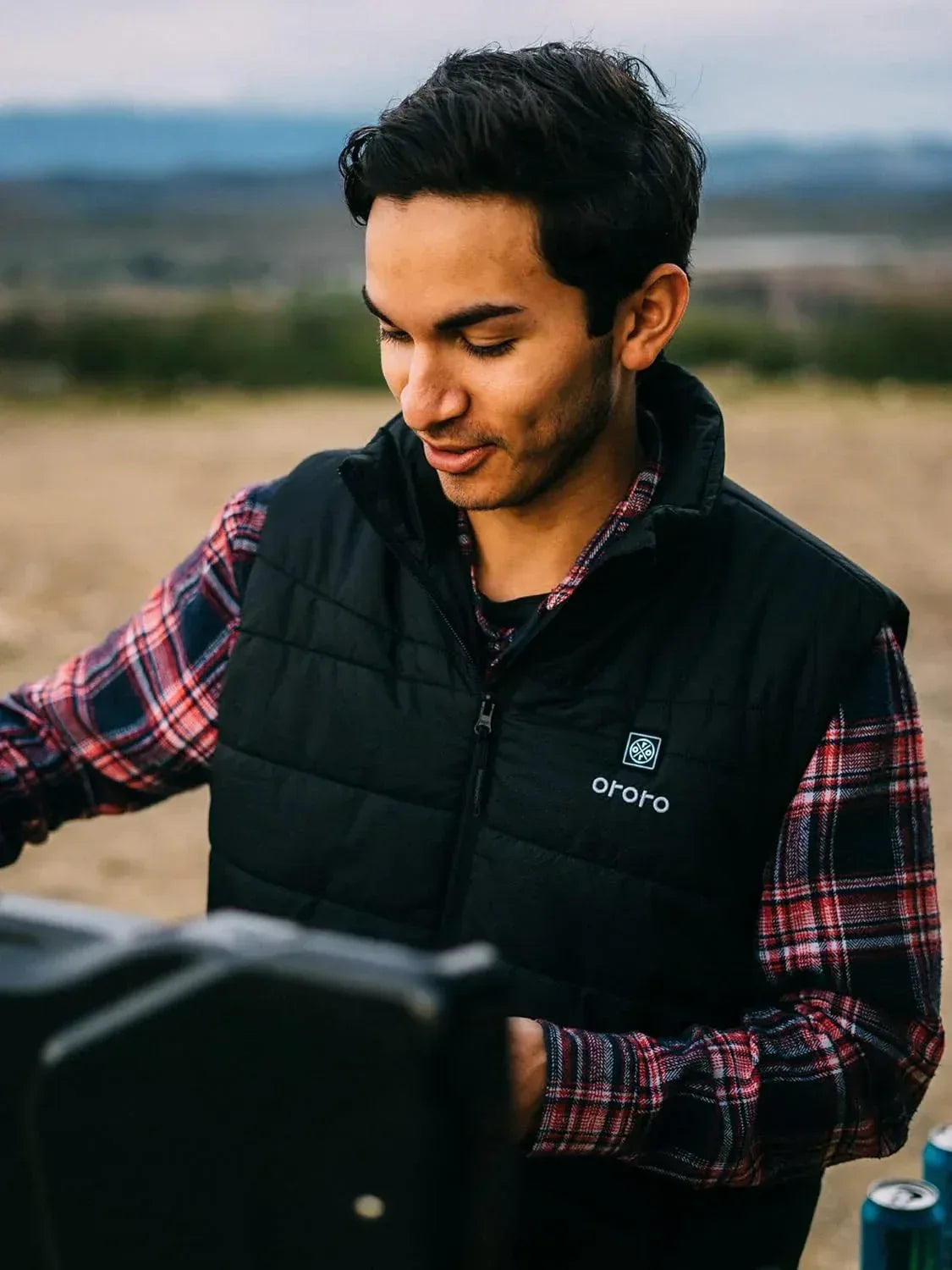 ORORO Men's Lightweight Heated Vest with USB-C Rechargeable Battery, Puffer Classic Heating Vest - Unique Gift Market