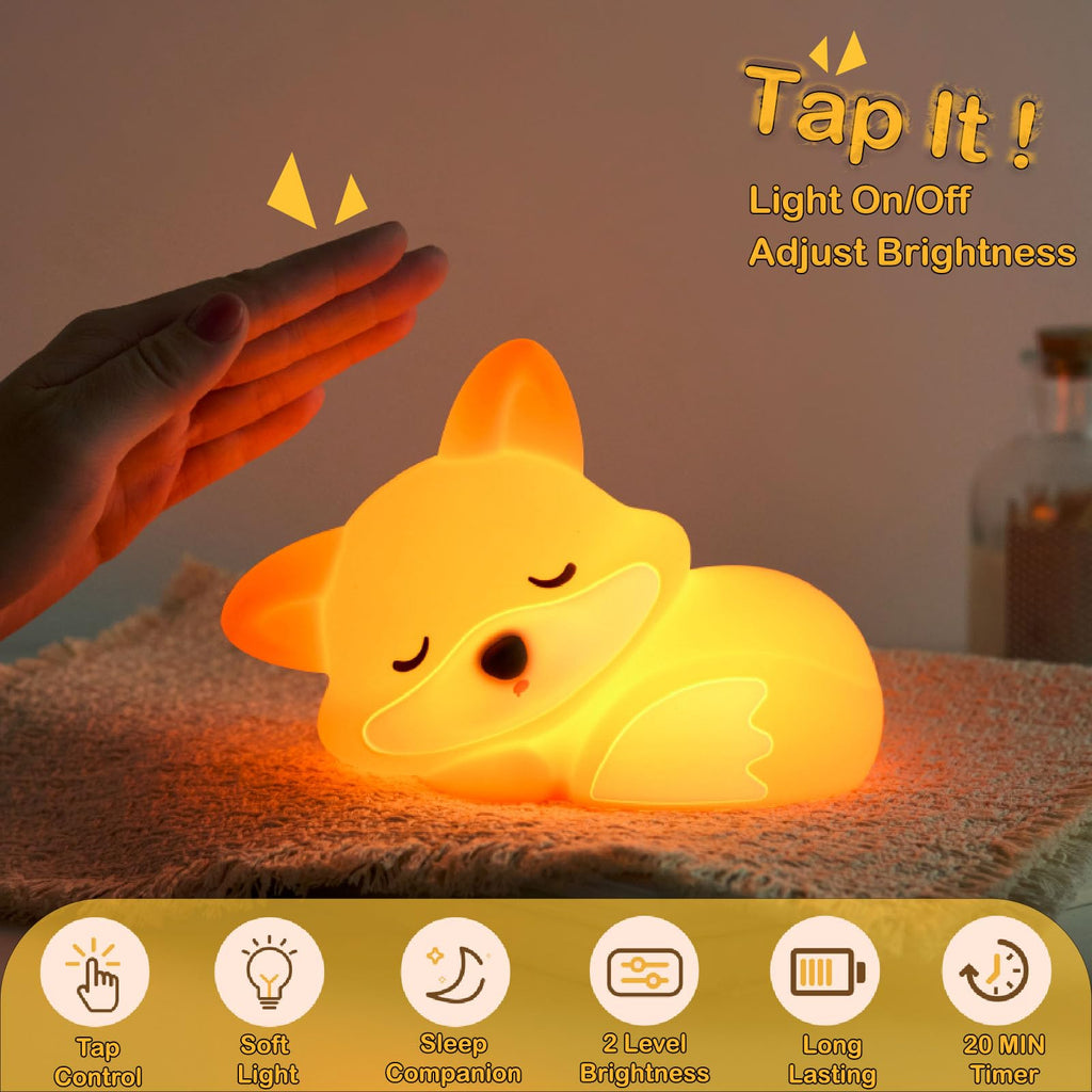 Axolotl Night Light for Kids, Cute Axolotl Lamp Silicone Baby Nursery Night Lamp, Dimmable Squishy Touch Bedside Lamps, Adorable Rechargeable Animal Lamps Gifts Kawaii Room Decor for Kids Girls Boys