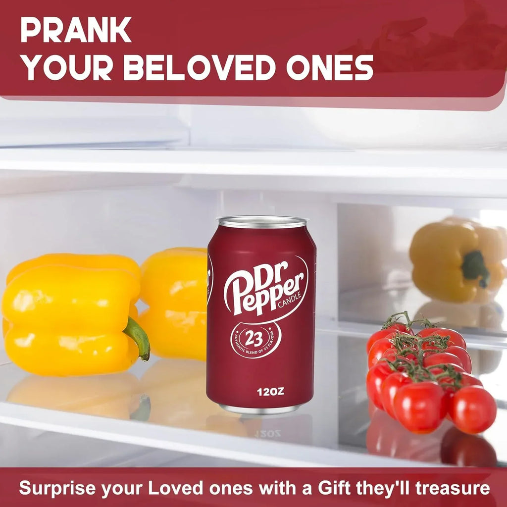Doctor Pepper Candle - Smells Like The Real Soda - Cute Candles for Cool Gifts - Funny Candles for Any Occasion - Cute Things for Aesthetic Room Decor - Cool Candle for Cool Things - Unique Gift Market