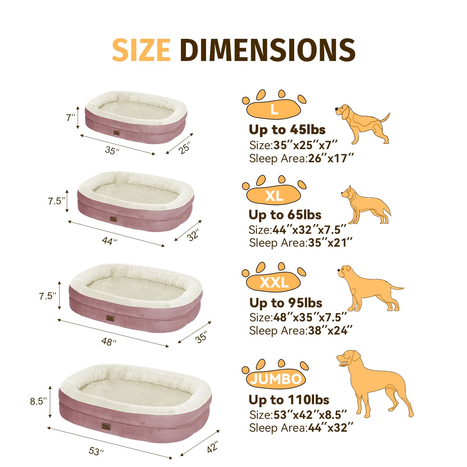 Giant Human Dog Bed for Adults and Pets, 74"x50"x12" Durable Memory Foam for Full-Body Comfort, Waterproof & Machine Washable Cover, Family Shared Lounger for Any Room, Grey