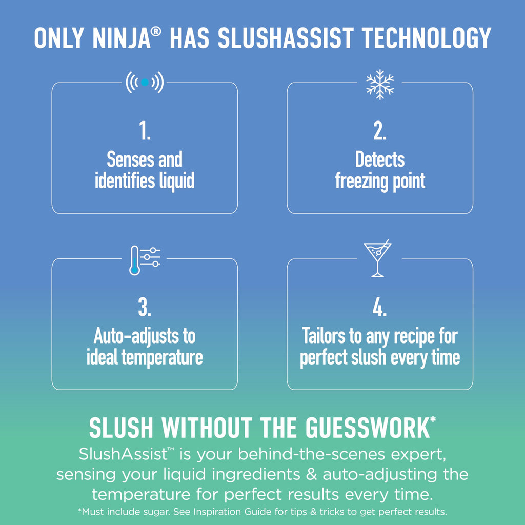 Ninja SLUSHi Max XXL Smart Frozen Drink Maker | Top Performance & Smart Technology, Party-Size 150oz Capacity, No Ice Needed, 6 Programs, Ideal Temp & Texture up to 12 hours | Peach FS605