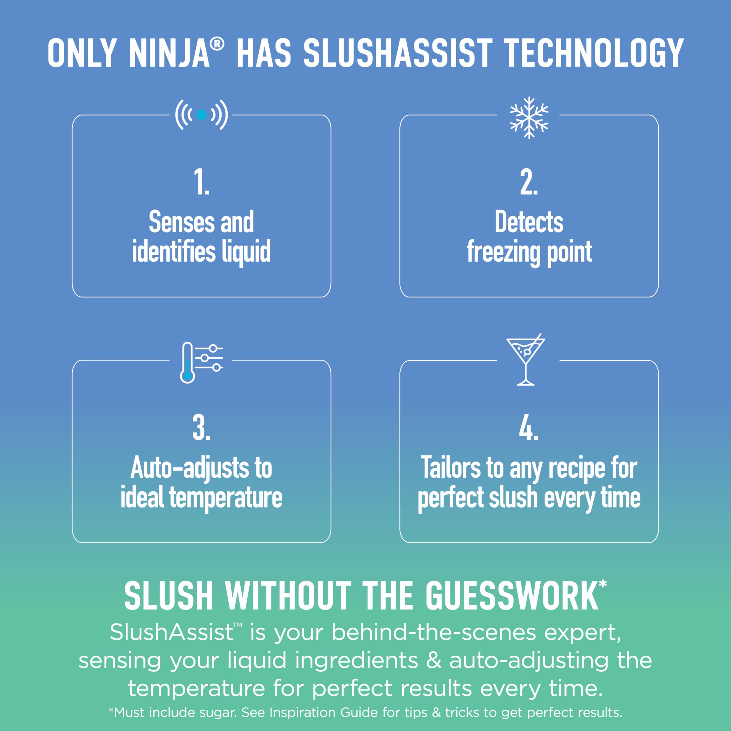 Ninja SLUSHi Max XXL Smart Frozen Drink Maker | Top Performance & Smart Technology, Party-Size 150oz Capacity, No Ice Needed, 6 Programs, Ideal Temp & Texture up to 12 hours | Peach FS605