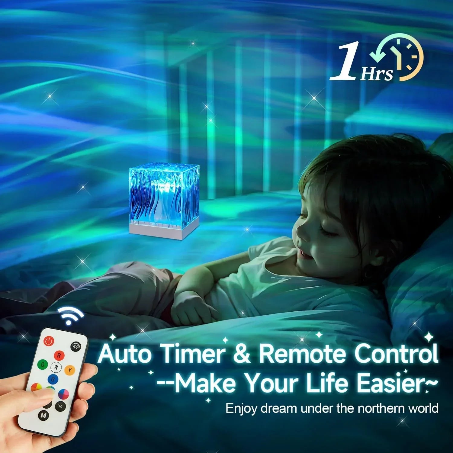 Northern Lights Projector Valentines Day Gifts for Her/Him, 18-Color Sunset Lamp Galaxy Projector Aurora Light Projector for Bedroom,Mood Lighting Room Lights,Cute Stuff Game Room Decor for Teen Girls - Unique Gift Market