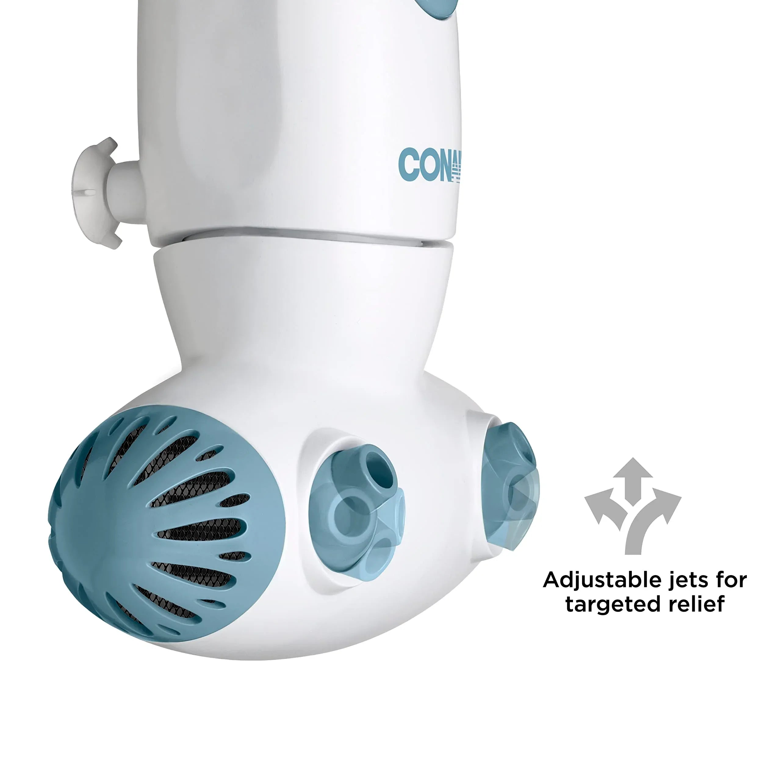 Conair Jet Hydro Spa - Portable Bath Spa with Dual Hydro Jets for Tub - Bath Spa Jet for Tub Creates Soothing Bubbles and/or Massage - Spa Bath for at Home Use - Unique Gift Market