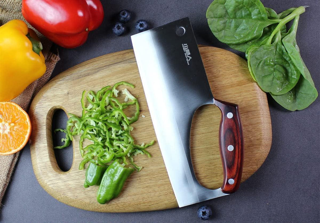 Meat Cleaver Knife Japanese Chef Knife for Vegeable Meat Cutting, Effort Save Unique Knives - Unique Gift Market