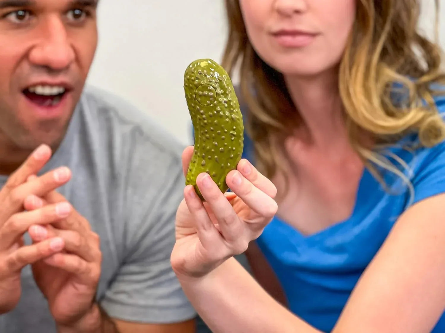 Mystic Pickle - Magic Fortune Teller with +100 Witty Responses - Unveiling The Briny Secrets of The Universe - Endless Entertainment with Friends, Family, Classroom Students - Best Novelty Gag Gift! - Unique Gift Market