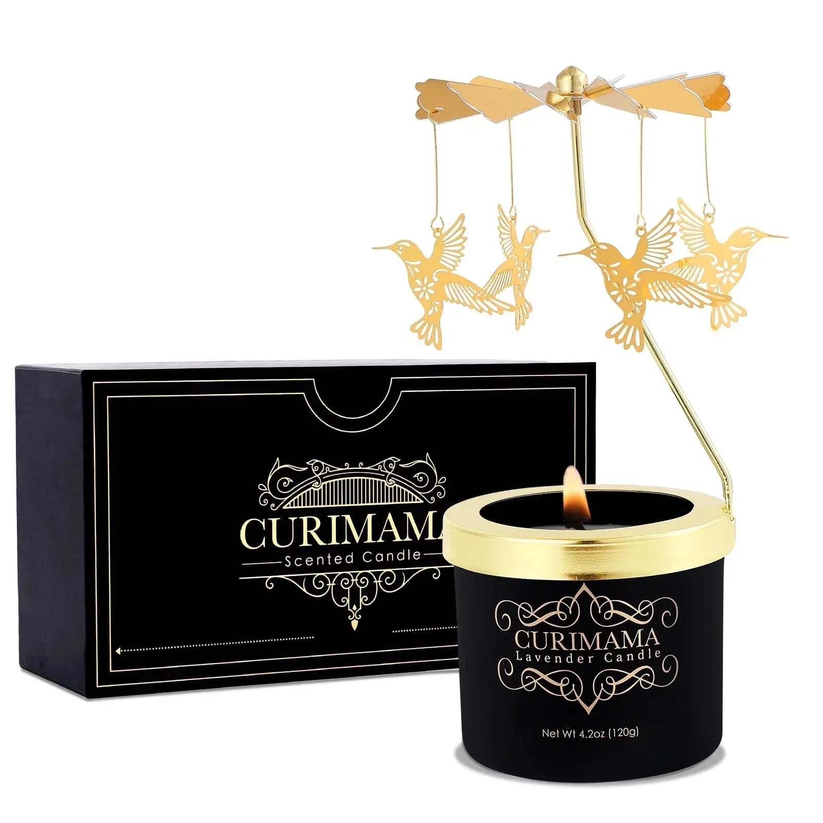 Unique Birthday Gift for Women, Rotating Scented Candles for Mom, Funny Birthday Gift for Grandma Wife Daughter, Ideal Choice for Valentines, Anniversary - Unique Gift Market