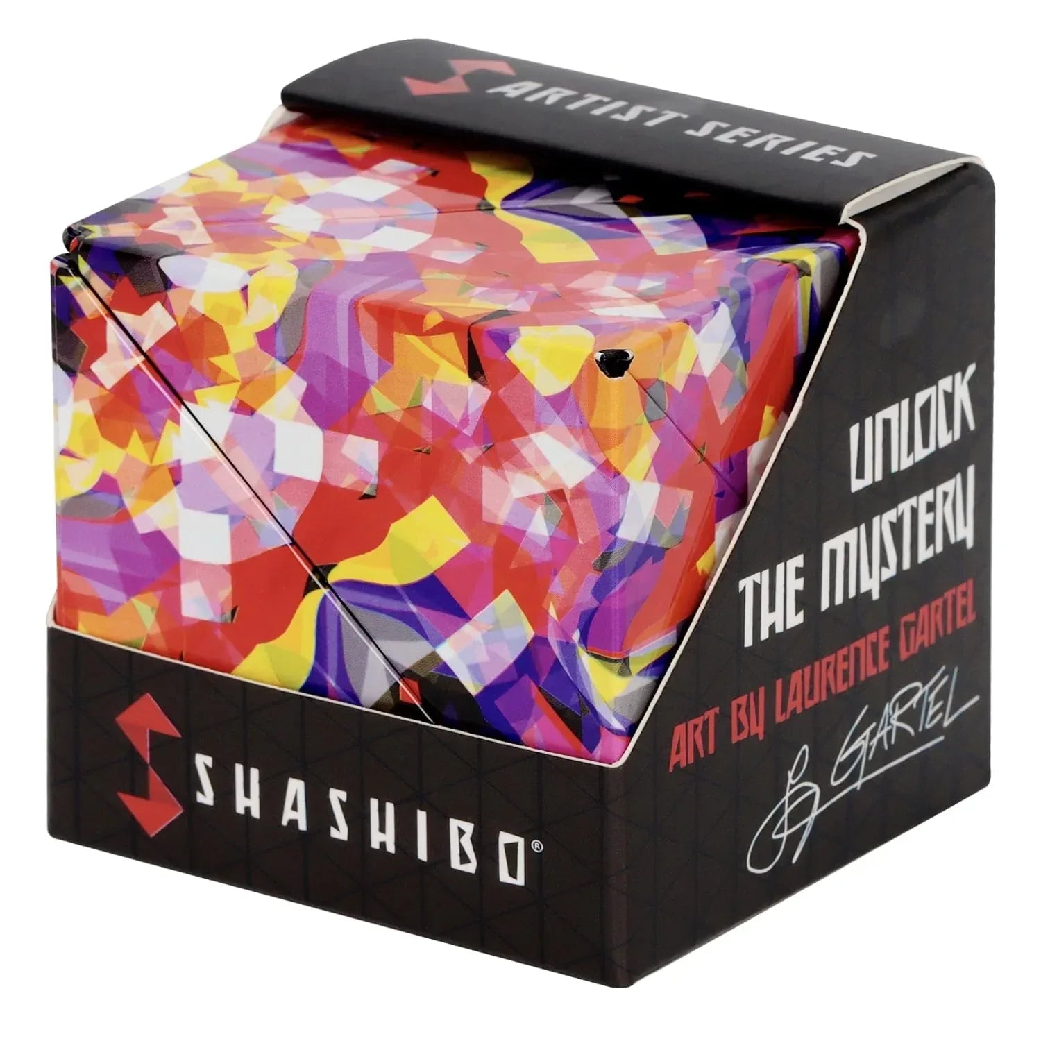 Shashibo Shape Shifting Box - Award-Winning STEM Fidget Toy with Ultra Strong Magnets - Puzzle Cube Transforms Into 100+ Shapes, Perfect Sensory Gift for Kids, Teens, and Adults (Wings) - Unique Gift Market