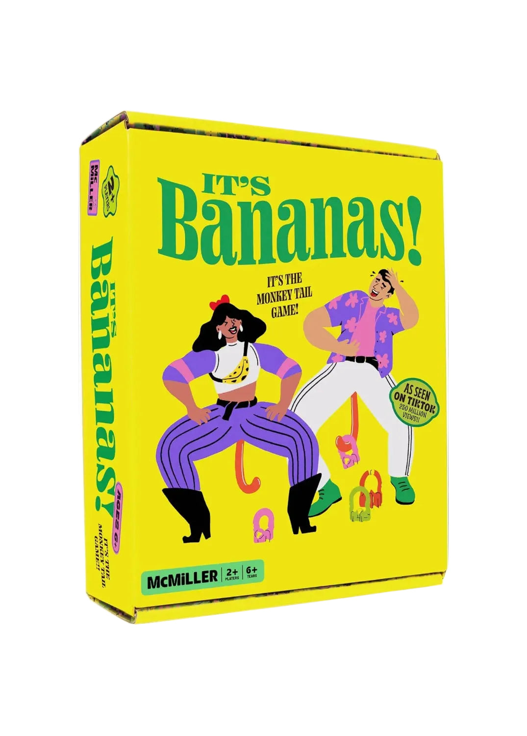 It’s Bananas! The Monkey Tail Game – Funny Family & Party Game for Kids & Adults | Hilarious Gift for Birthday, Christmas, Bachelorette, Thanksgiving, White Elephant - Unique Gift Market