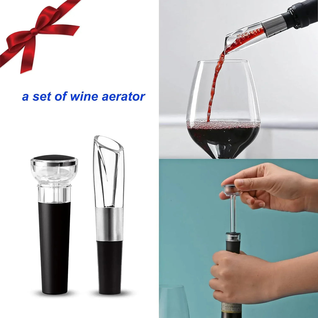 Electric Wine Chiller, Single Bottle Cooler for 750ml Wine or Some Champagne,Stainless Steel Iceless Cooler Keep Cold Up to 24h,Kitchen,Bar and RV Vino Accessory,Gift for Vino Lover - Unique Gift Market