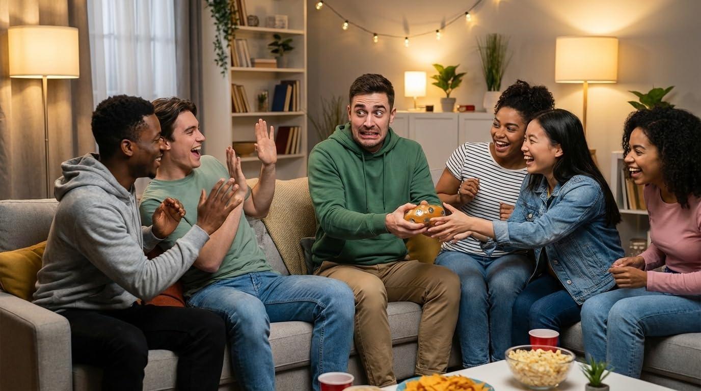 Shocktato Party game by Stormwired - The Hilariously Funny Game of Shocking Potato - Gag Gifts and Stocking Stuffers for Teens - Unique Gift Market