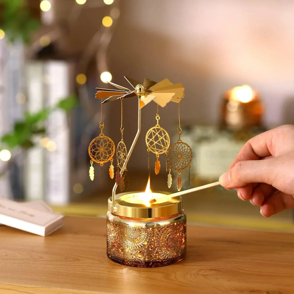 Unique Birthday Gift for Women, Rotating Scented Candles for Mom, Funny Birthday Gift for Grandma Wife Daughter, Ideal Choice for Valentines, Anniversary - Unique Gift Market