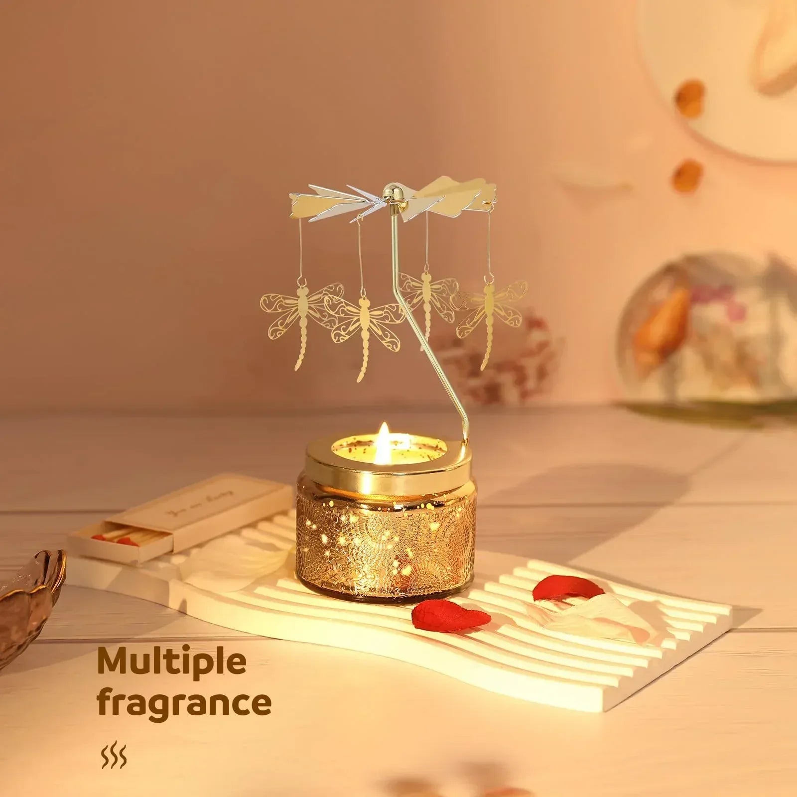 Unique Birthday Gift for Women, Rotating Scented Candles for Mom, Funny Birthday Gift for Grandma Wife Daughter, Ideal Choice for Valentines, Anniversary - Unique Gift Market