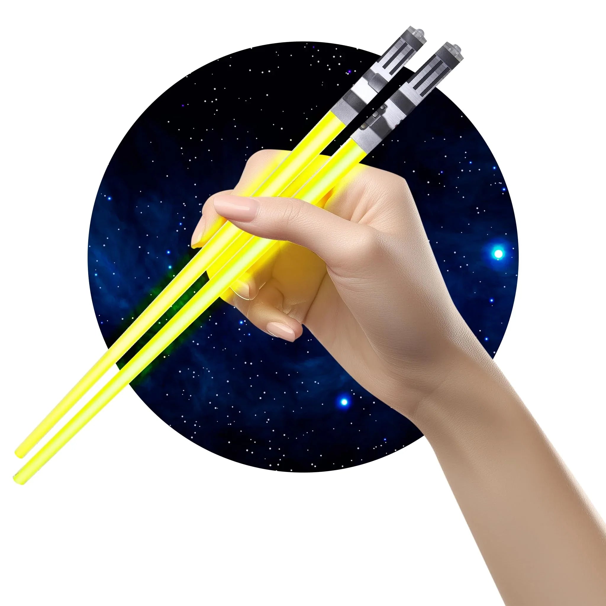 Lightsaber Led Light Up Chopsticks (1 Pair, Blue) - Unique Gift Market