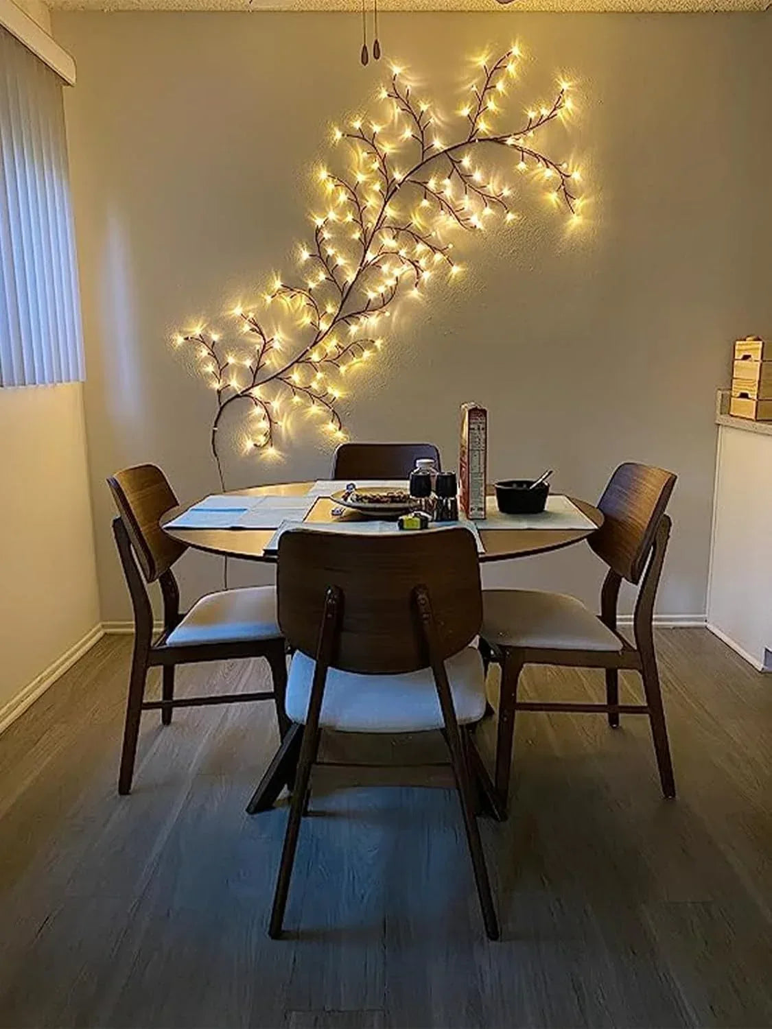 2PCS Enchanted Willow Vine Lights for Home Decor,Flexible DIY Lighted Branches with Remote On/Off Timer Dimmer,7.5FT Lighted Willow Vine 144LEDs for Bedroom Aesthetic Living Room Decor,Brown - Unique Gift Market