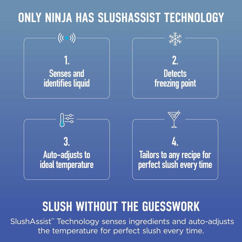 Ninja SLUSHi Max XXL Smart Frozen Drink Maker | Top Performance & Smart Technology, Party-Size 150oz Capacity, No Ice Needed, 6 Programs, Ideal Temp & Texture up to 12 hours | Peach FS605
