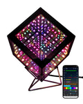Infinity Hyper Cube LED Table Light, Color-Changing Music-Sync APP-Controlled Ambient Light for Gaming, Party, Home (6.5Inches)