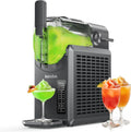 Slushie Machine for Home, No Ice Needed, 68oz Professional Drink & Slushy Machine with FlashChill Technology, Quiet Operation, LED Display, Frozen Margaritas, Frappés, Milkshake, and More - Unique Gift Market