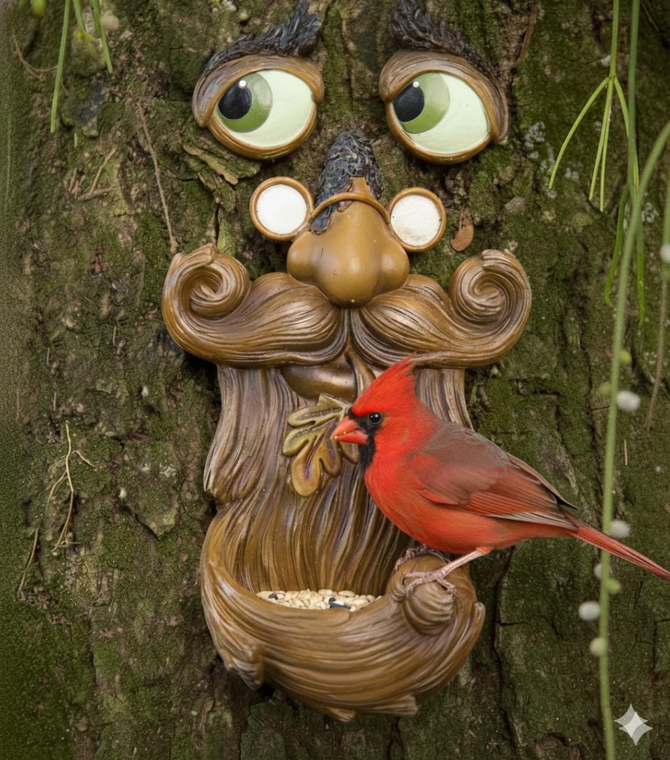 Tree Face, Tree Faces Outdoor, Tree Art, Tree Decorations Outdoor, Tree Faces, Tree Stump Decor, Face for Tree Trunk, Outdoor Tree Decorations, Tree face Decor, Tree Faces Decor Outdoor, Tree Eyes
