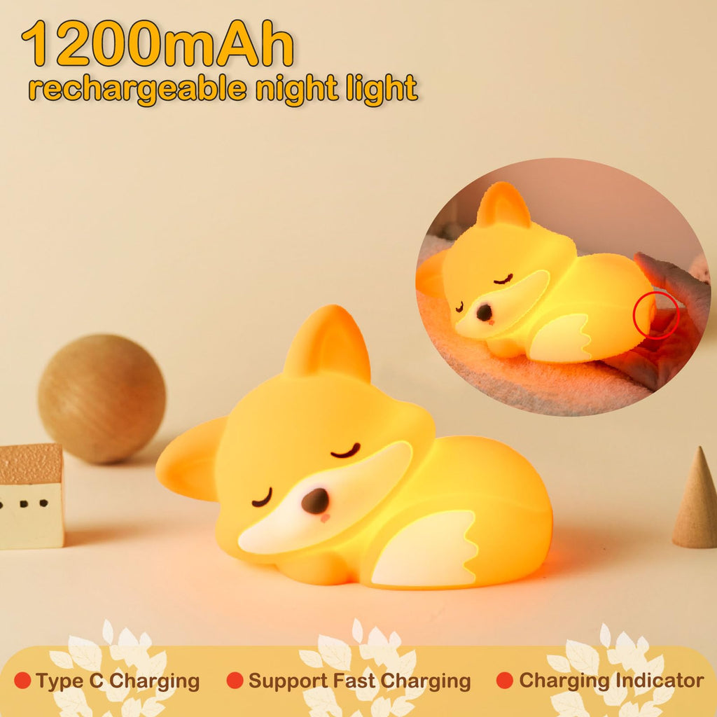 Axolotl Night Light for Kids, Cute Axolotl Lamp Silicone Baby Nursery Night Lamp, Dimmable Squishy Touch Bedside Lamps, Adorable Rechargeable Animal Lamps Gifts Kawaii Room Decor for Kids Girls Boys