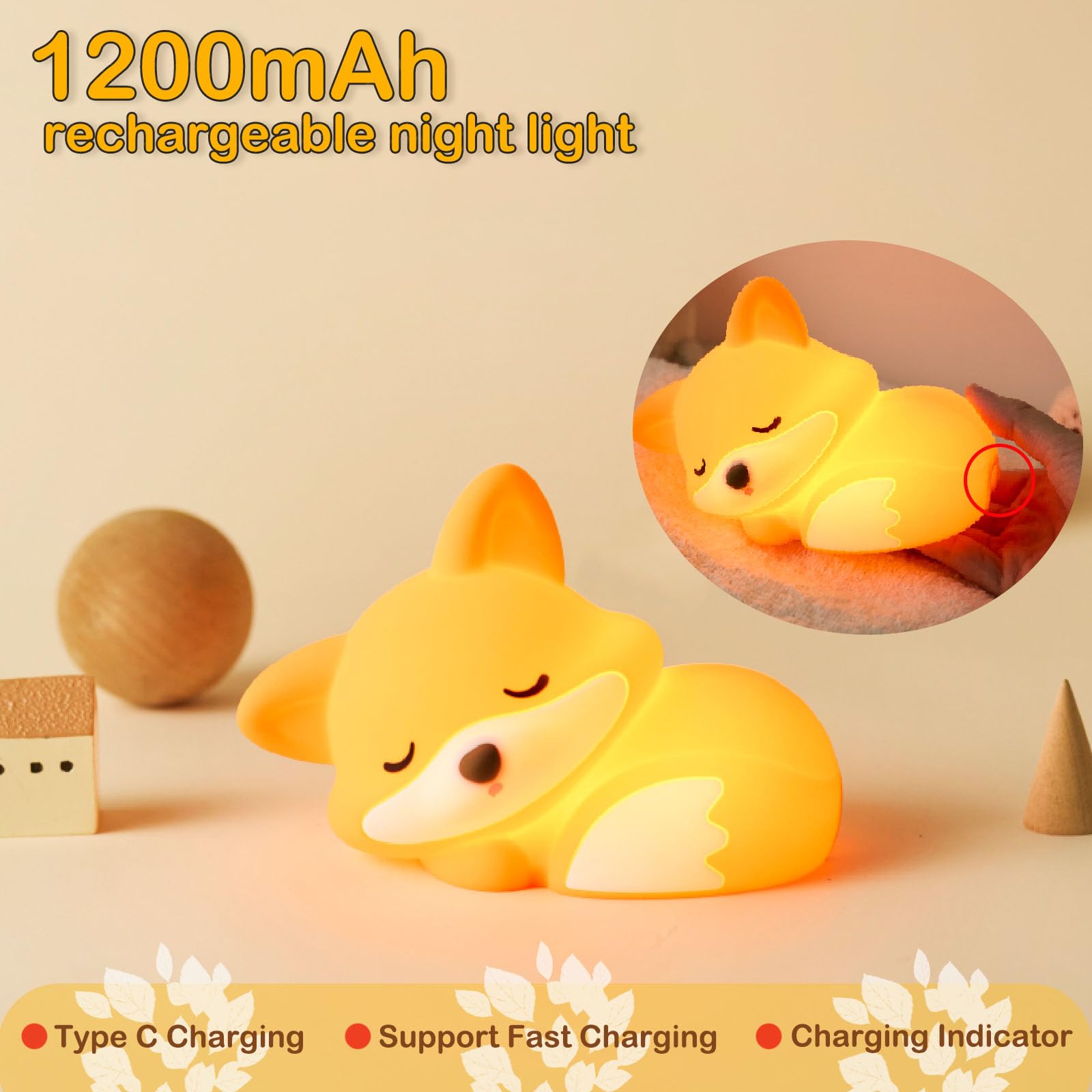 Axolotl Night Light for Kids, Cute Axolotl Lamp Silicone Baby Nursery Night Lamp, Dimmable Squishy Touch Bedside Lamps, Adorable Rechargeable Animal Lamps Gifts Kawaii Room Decor for Kids Girls Boys