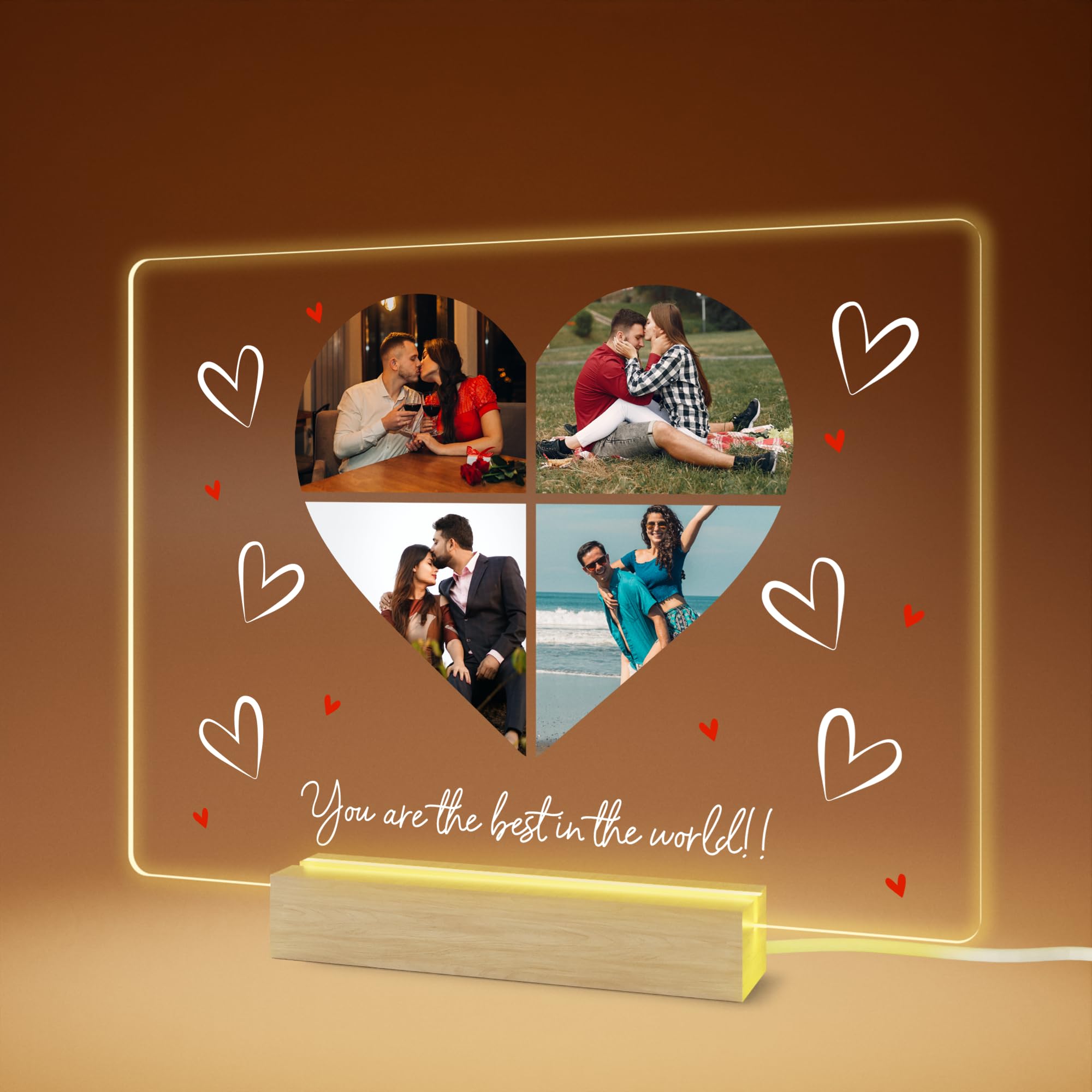 EGD Custom Spotify Plaque for Gifts for Her Him | Choose Your Photo & Song for Customized Gifts for Women Men | Gift for Wife Husband | Gift for Couples (E. Classic Song Plaque)