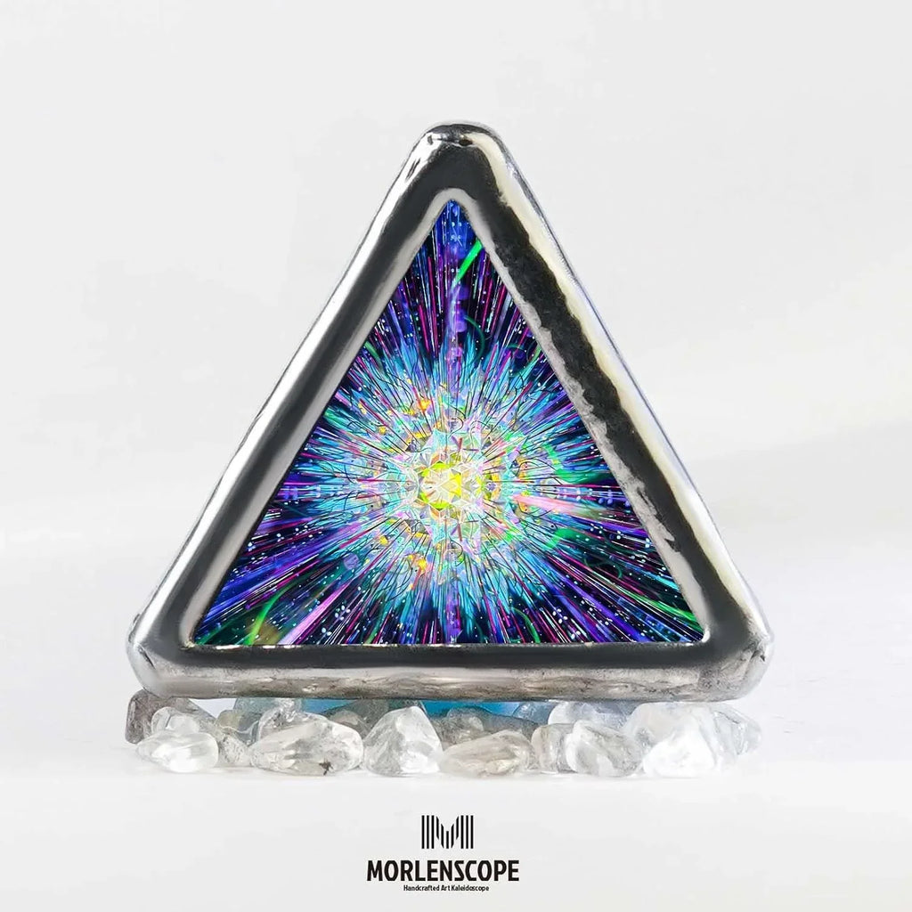 10" Aurora Kaleidoscope for Adults, Tiffany Stained Glass Handmade Adult Kaleidoscope with Gift Box,Anniversary Birthday Christmas New Year Valentine's Day Present Gift - Unique Gift Market