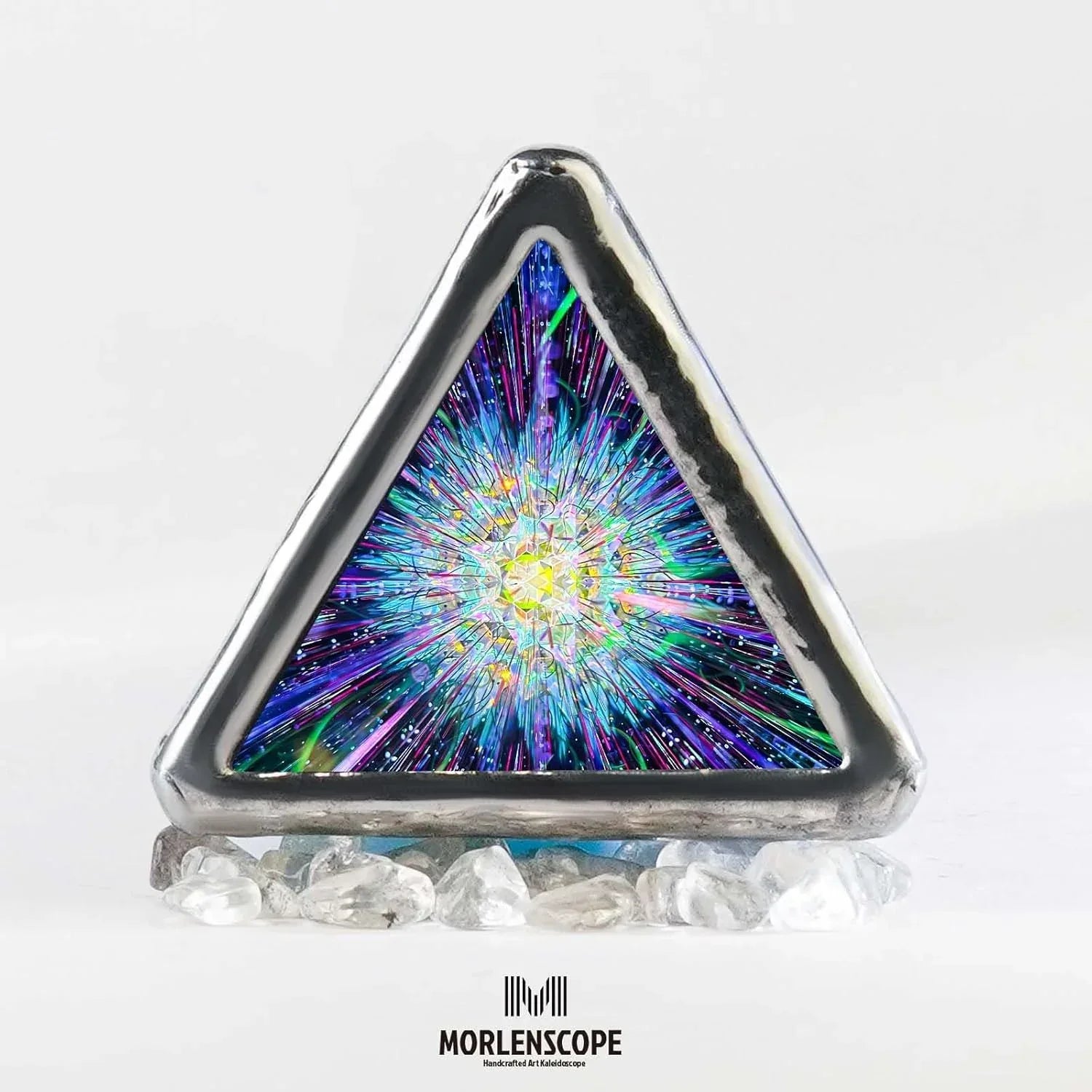 10" Aurora Kaleidoscope for Adults, Tiffany Stained Glass Handmade Adult Kaleidoscope with Gift Box,Anniversary Birthday Christmas New Year Valentine's Day Present Gift - Unique Gift Market